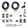 Kit ala gocciolante per impianto irrigazione orto e giardino mq.50 - passo 30 cm con filtro