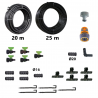 Kit ala gocciolante per impianto irrigazione orto e giardino mq.25 passo 20 cm
